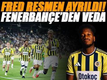 Fenerbahçe Fred ayrılığını açıkladı!