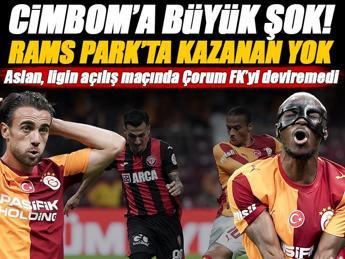 Galatasaray'a Süper Lig'in açılış maçında şok!