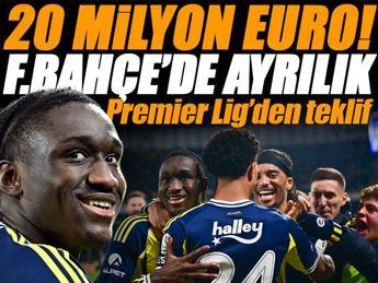 Fenerbahçe'den Premier Lig'e gidiyor! 20 milyon euro'luk teklif geldi...