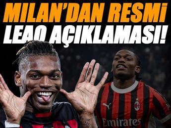 Milan'dan resmi Rafael Leao açıklaması!
