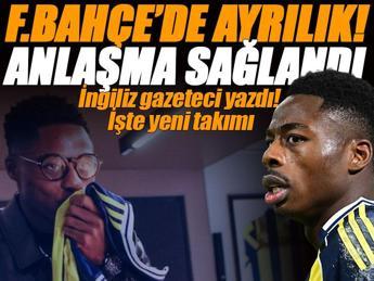 Fenerbahçe'de bir ayrılık daha! Anlaşma tamam