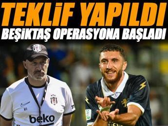 Beşiktaş dev operasyona başladı