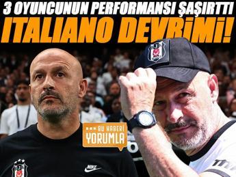 Beşiktaş'ta Italiano devrimi!