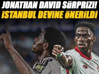 Jonathan David sürprizi!