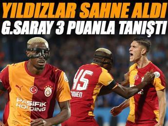 Galatasaray deplasmanda rahat kazandı