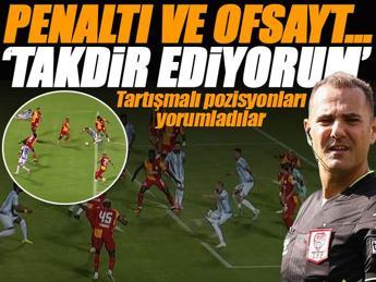 Erzurumspor FK - Galatasaray maçında penaltı tartışması! Trio yorumladı