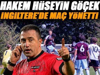 Hüseyin Göçek, İngiltere'de hakemliğe geri döndü