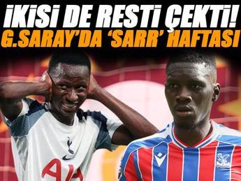 Galatasaray'da 'Sarr haftası!' İki yıldız da rest çekti