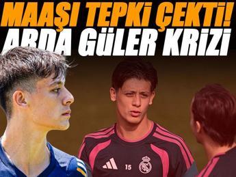 Real Madrid'de Arda Güler'in maaşı tepki çekti!