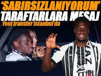 Yeni transfer İstanbul'da! İşte ilk sözleri