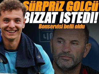 Galatasaray'da forvete sürpriz golcü!