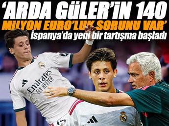 İspanyol taraftarların Arda Güler kavgası
