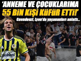 'Anneme, çocuklarıma küfür ettiler!'
