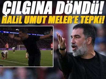 Arda Turan çılgına döndü! Halil Umut Meler'e büyük tepki
