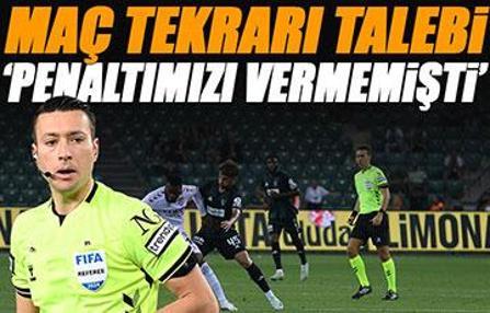 Kocaelispor'dan Zorbay Küçük tepkisi: Ceza alırsa maçın tekrar edilmesini isteyeceğiz