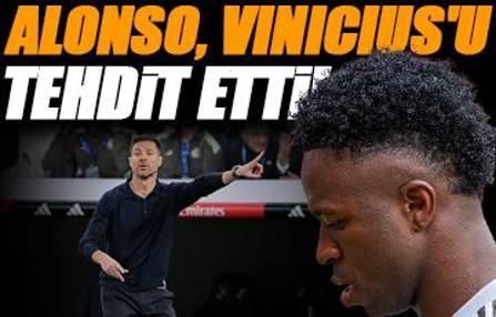 Real Madrid'de büyük kaos: Xabi Alonso, Vinicius Junior'u tehdit etti!