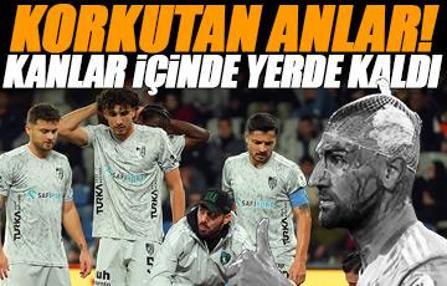 Korkutan anlar! Serdar Dursun kanlar içinde yerde kaldı