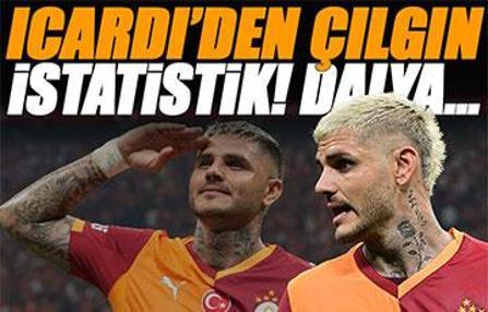 Icardi’nin dalya günü! Çılgın istatistik