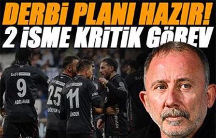 Beşiktaş'ta Fenerbahçe derbisinin planı hazır! Sergen Yalçın'dan kritik görev