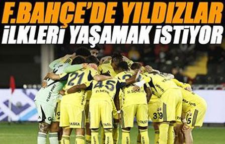 Fenerbahçe Beşiktaş karşısında ilkleri yaşamak istiyor!
