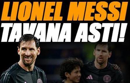 Lionel Messi'den Amerika'da fevkalade gol: Tavana astı, istatistiği şaşırttı