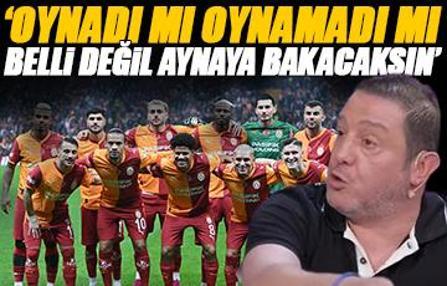 Nihat Kahveci Galatasaraylı yıldıza yüklendi 'Oynadı mı oynamadı mı belli değil' | 'Aynaya bakacaksın'