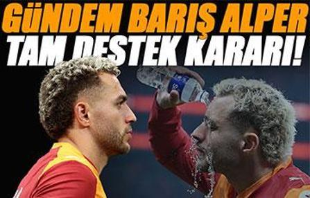 Galatasaray'da Barış Alper Yılmaz'a tam destek! Eskisinden de iyi dönecek...