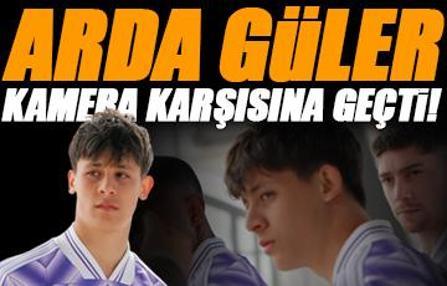 Arda Güler hem sahada hem de saha dışında parlıyor: Forma çekiminde gözler milli yıldızda