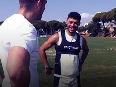 Chamberlain ortaya çıktı: İngiliz deviyle antremanda