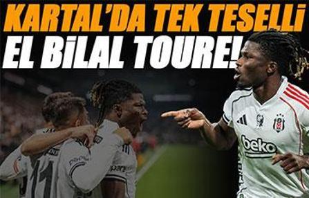 Beşiktaş'ta derbinin tek tesellisi El Bilal Toure!