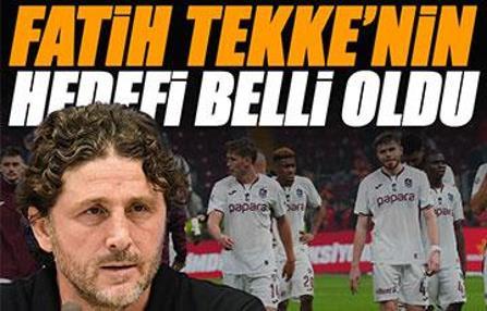 Fatih Tekke planını çizdi! Trabzonspor’un hedefi 4’te 4