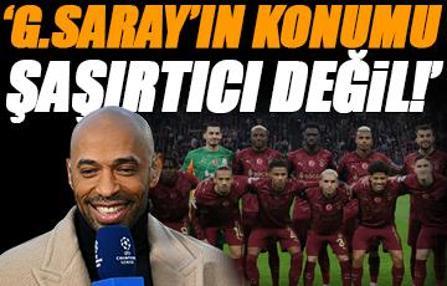 Efsane futbolcu Thierry Henry'den Galatasaray sözleri: Şaşırtıcı değil