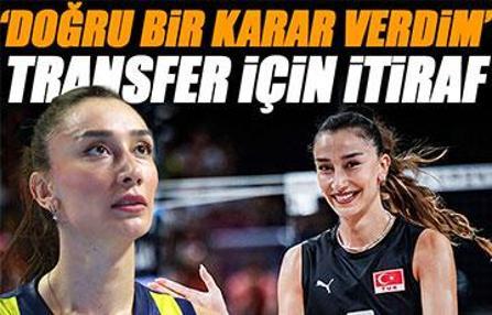 Fenerbahçe Medicana'nın Hande Baladın: 'Doğru bir karar verdim'