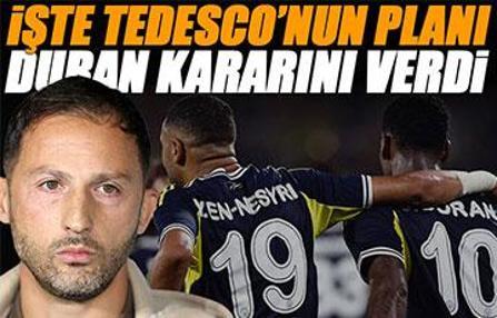 Fenerbahçe'de Tedesco'dan forvet planı! Önce En-Nesyri, sonra Duran