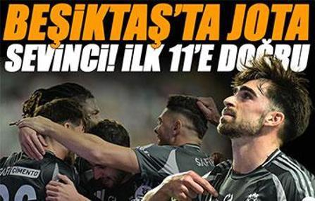 Beşiktaş'ta Jota sevinci! İlk 11'e göz kırptı