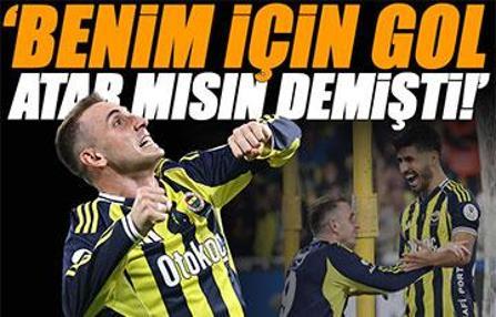 Fenerbahçe'de Kerem Aktürkoğlu siftah yaptı: 'Benim için gol atar mısın?' dedi