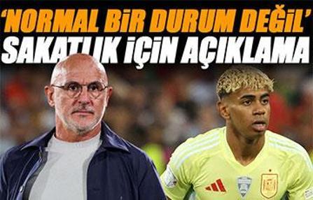 İspanya teknik direktörü Luis de la Fuente'den Lamine Yamal sözleri: 'Normal olduğunu düşünmüyorum'