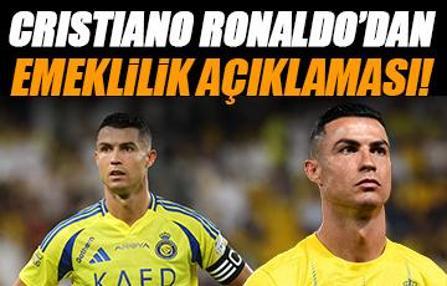Futbol dünyası şokta: Cristiano Ronaldo'dan şok emeklilik açıklaması!