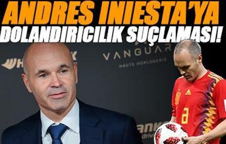 Barcelona efsanesi Iniesta’ya dolandırıcılık suçlaması! Olay iddia