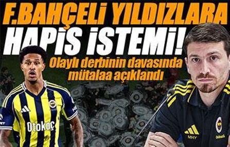 Olaylı Galatasaray - Fenerbahçe derbisinin davasında mütalaa açıklandı! Oosterwolde ve Mert Hakan Yandaş'a hapis istemi