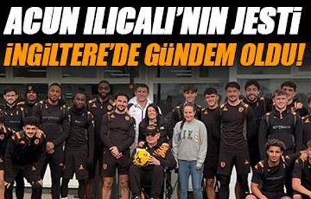 Acun Ilıcalı’nın jesti İngiltere'de BBC'ye haber oldu!