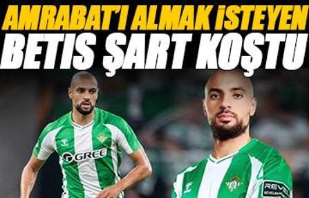 Sofyan Amrabat'ı isteyen Real Betis'in bir şartı var! Fenerbahçe'nin tavrı net