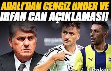 Beşiktaş Başkanı Serdal Adalı'dan Cengiz Ünder ve İrfan Can Kahveci transferi için açıklama