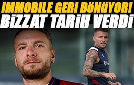 Ciro Immobile geri dönüyor! Tarihi kendi ağzıyla açıkladı