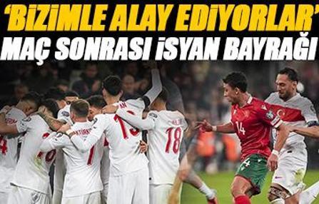 Türkiye-Bulgaristan maçı sonrası isyan bayrağını çekti 'Bizimle dalga geçiyorlar alay ediyorlar'