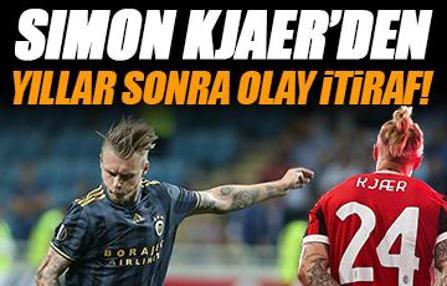 Simon Kjaer'den yıllar sonra olay itiraf: 'Hakemi dövmeye kalktılar!' Fenerbahçe'nin eski stoperi gündeme damga vurdu...