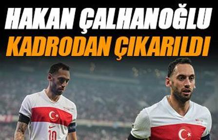 Hakan Çalhanoğlu, A Milli Takım kadrosundan çıkarıldı!