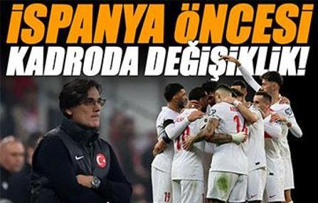 A Milli Takım kadrosunda son dakika değişikliği! İşte kadroya dahil olan isim...