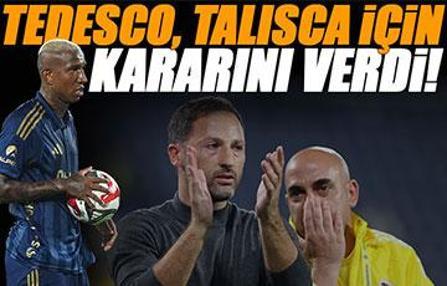 Domenico Tedesco'dan Anderson Talisca kararı!