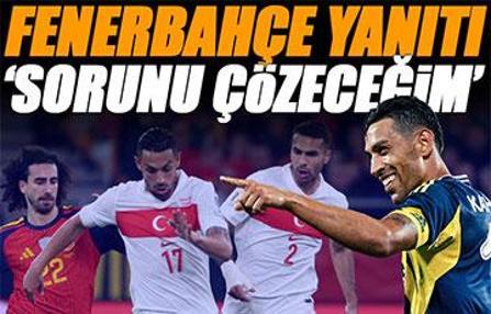 İrfan Can Kahveci'den Fenerbahçe yanıtı: 'Sorunu çözmek için elimden geleni yapacağım'